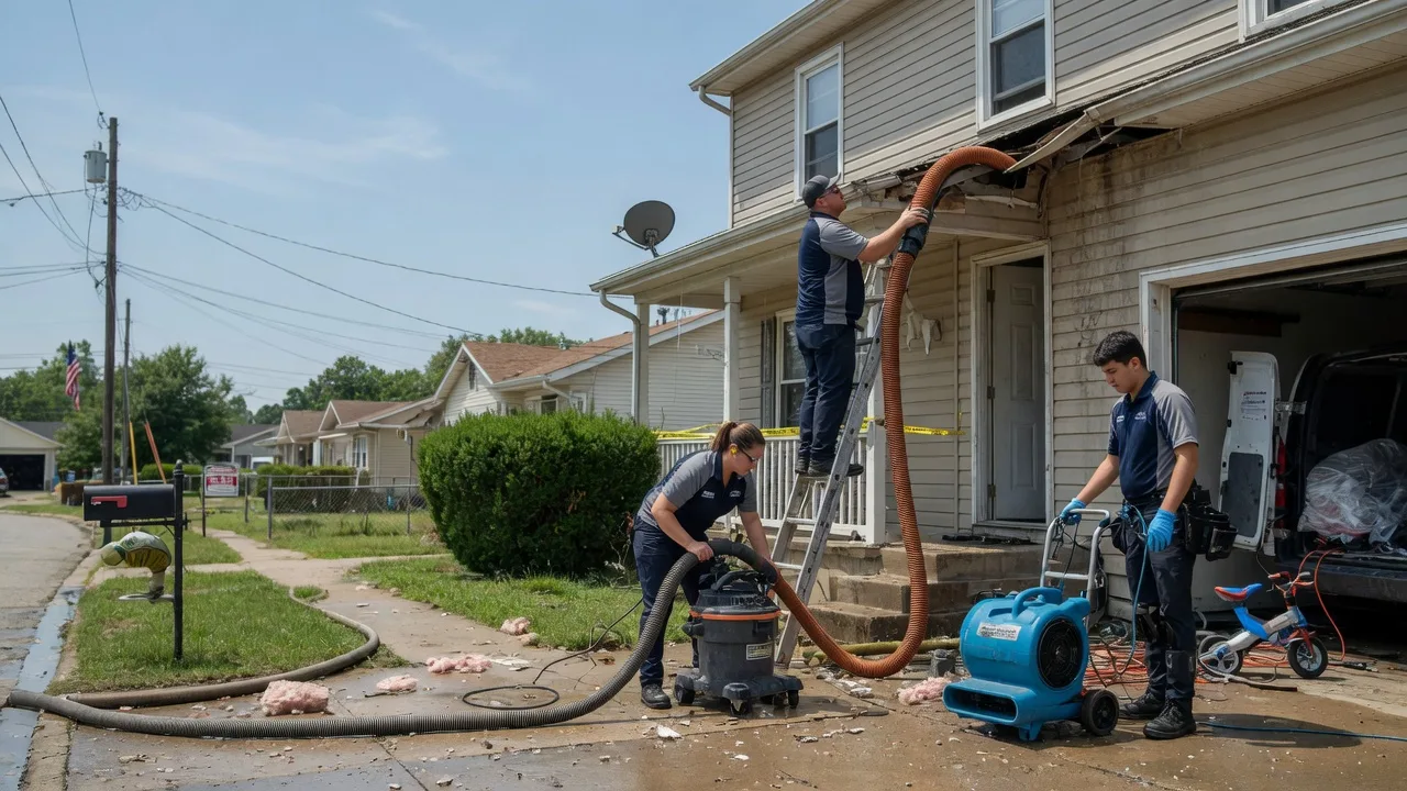 Water Damage Restoration in Worden, IL near me